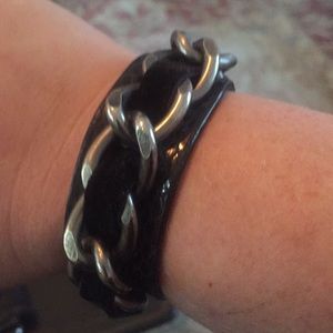 Marc Jacobs black chain link bracelet